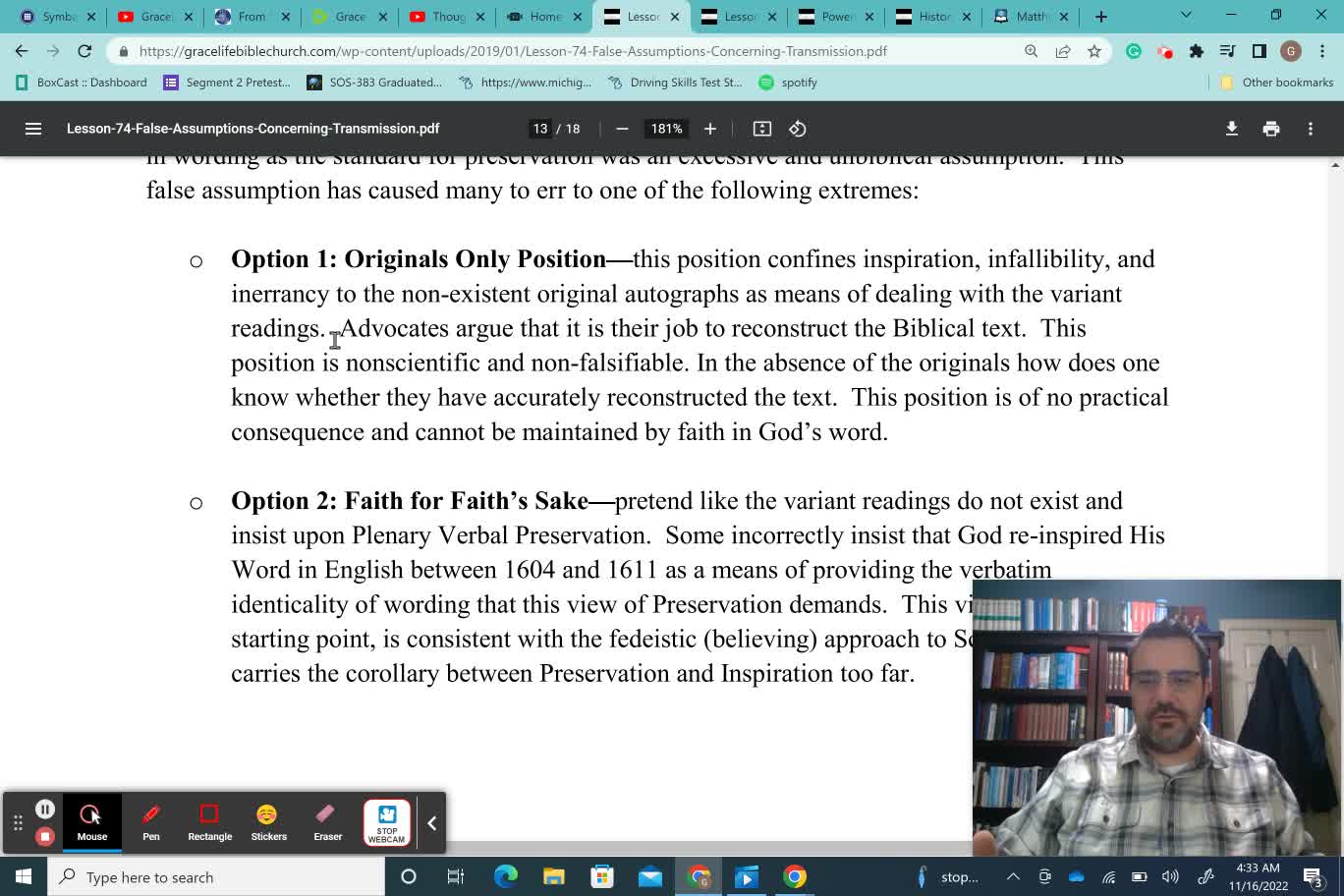 10) Thoughts On The TCC | Matthew 5:17-18 A Verbatim Identicality Tutorial, Part 2