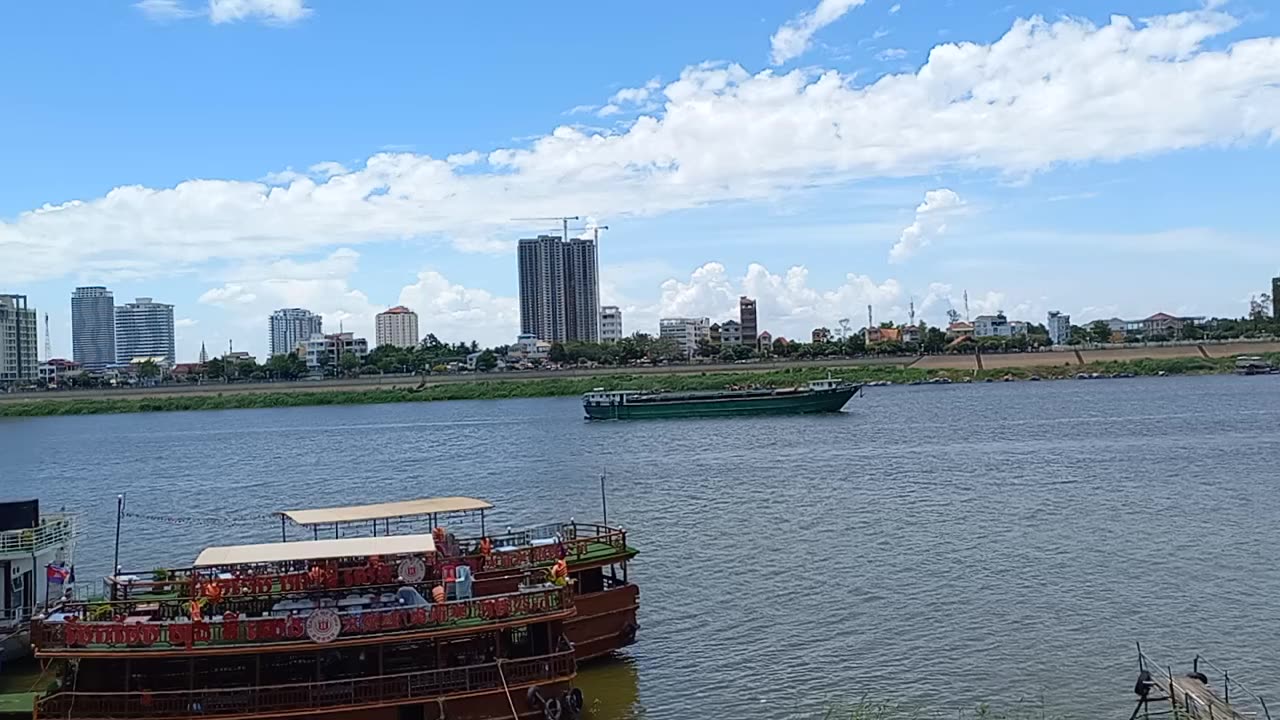 Mekong River on Sunday