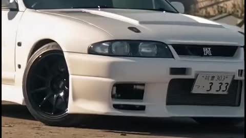 Harry Potter rides a broomstick to fly jdm # car # gtr # Nissan # Ares gtr