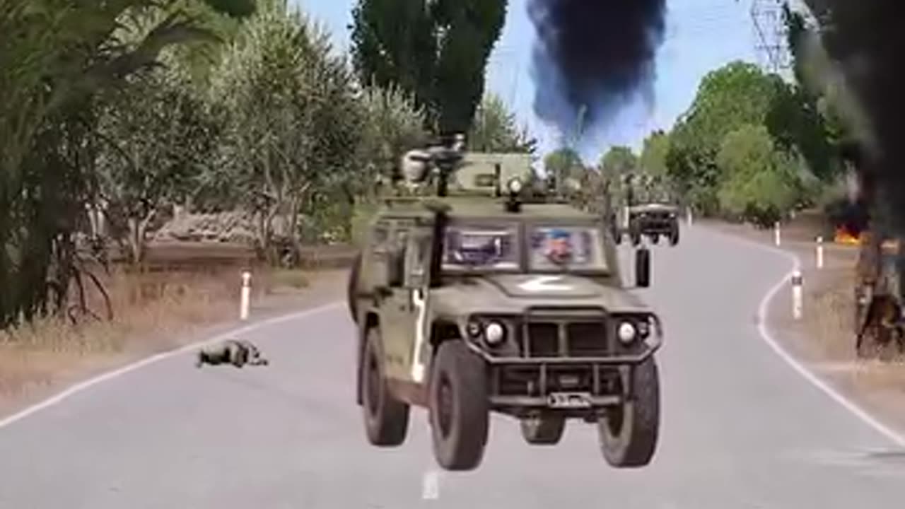 Face to face Russian and Ukrainian army invasion