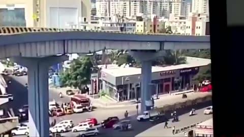 Is the bridge designer or the driver to blame here?