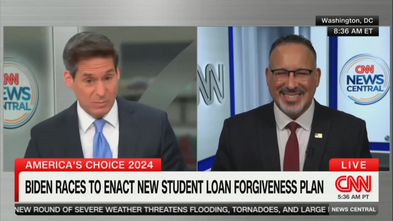 Biden Education Sec. Cardona Has No Answer Why Student Loan Bailout Will Pass Legal Muster This Time