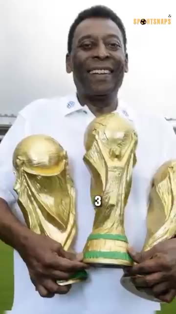 The only football player who have won 3 world cups…
