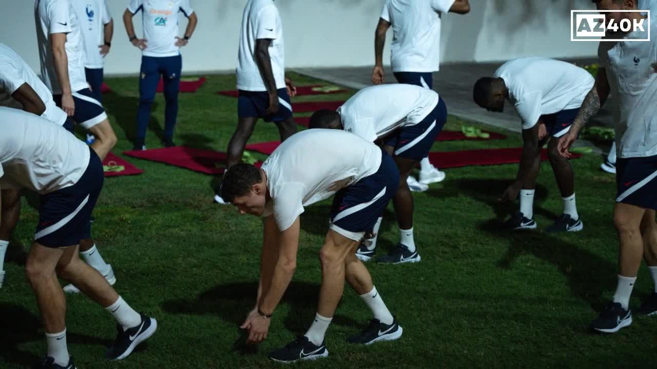 France World Cup Arriving at their Luxury Hotel in Qatar