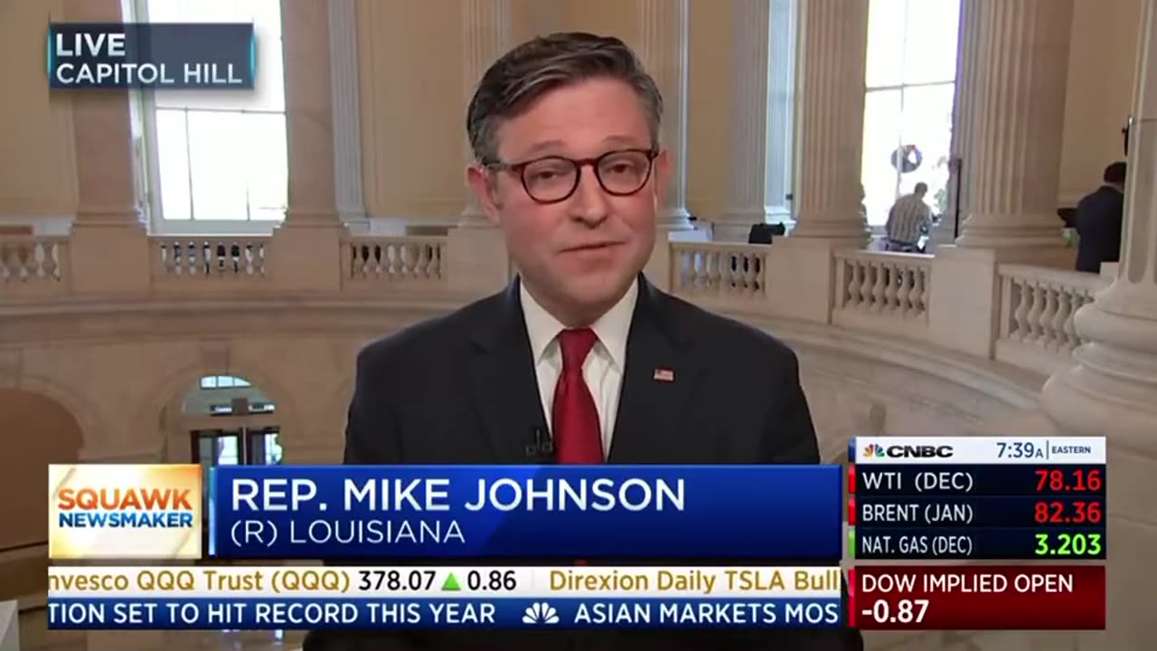 Mike Johnson Goes MAGA