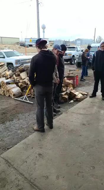 Small trucks join in on the freedom convoy at Coutts border protest