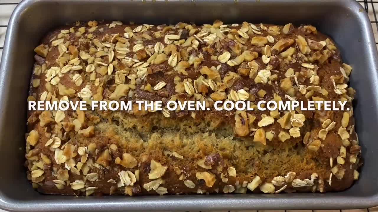 How To Make Starbucks Banana Nut Bread