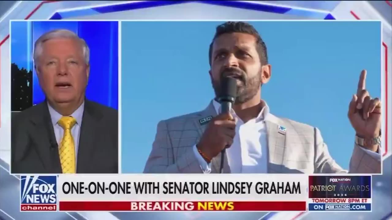 Lindsey Graham Supports Kash Patel for FBI Director