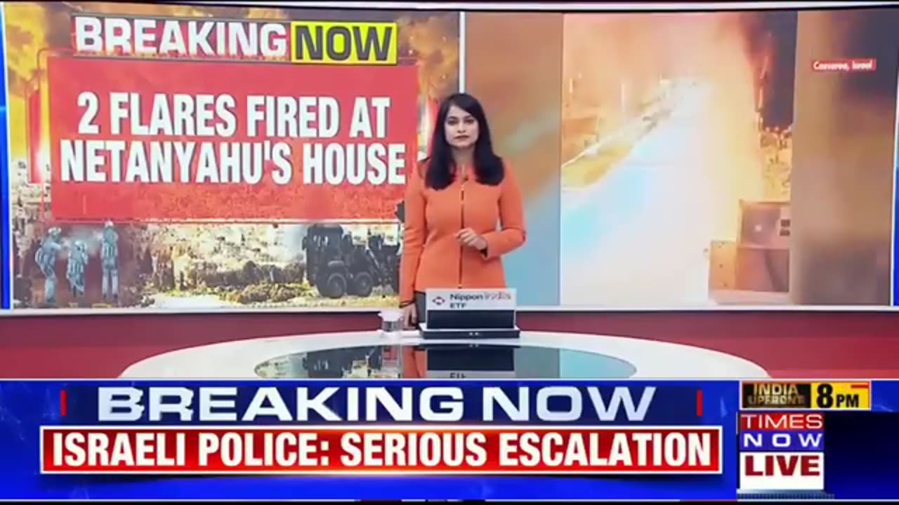 Is it a start for World war 3. Israeli PM Netanyahu's house under attack. Watch Now