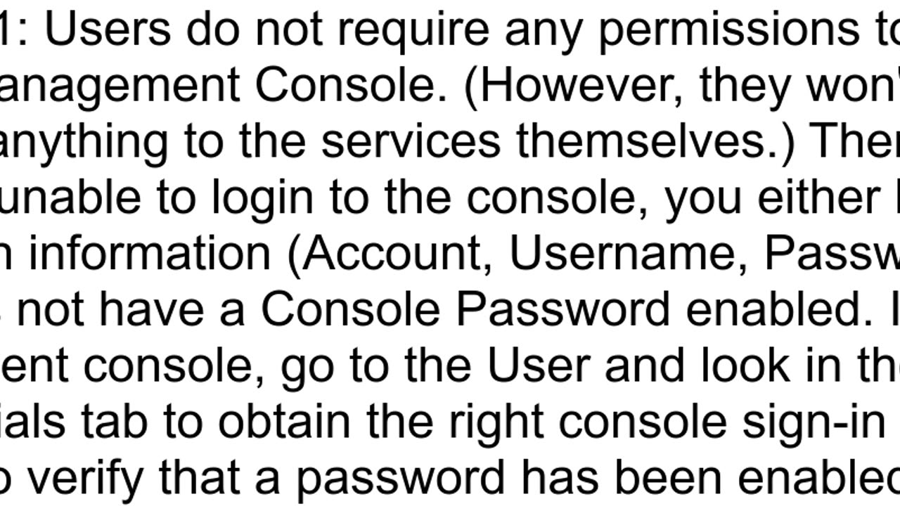 Could not access AWS through IAM user