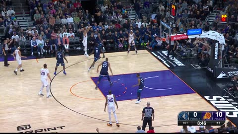 Grayson Allen's triple caps a 13-0 start for the Suns! Timberwolves-Suns