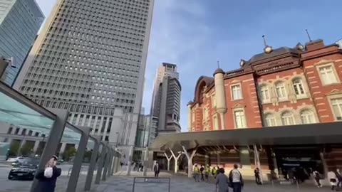 Tokyo metro station
