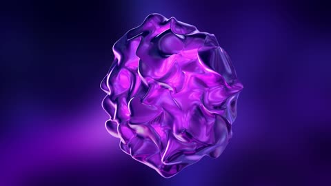 molecular of water moving
