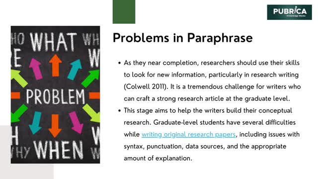 Pain points in Writing Original Research Articles