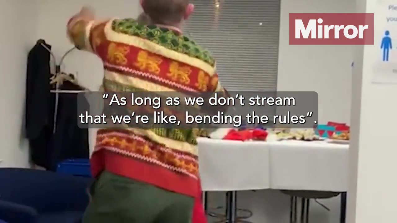 First ever Partygate video revealed as Tories drink, dance and laugh at Covid rules
