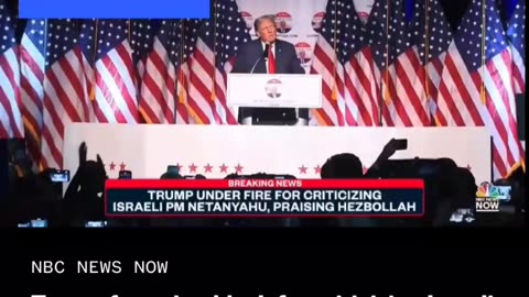 NETANYAHU LET TRUMP DOWN