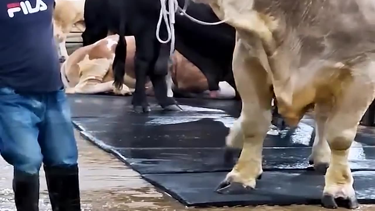 1.3 ton bull with fluffy coat from Brownie's Ranch