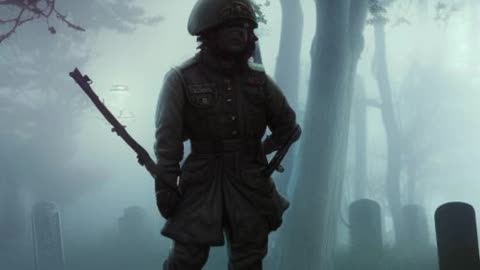 Mad Man in the Graveyard