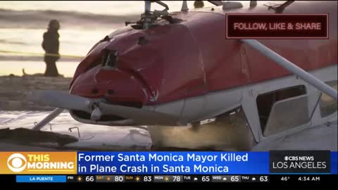 Small Plane Crash In Santa Monica Leaves Former Mayor & Judge Dead