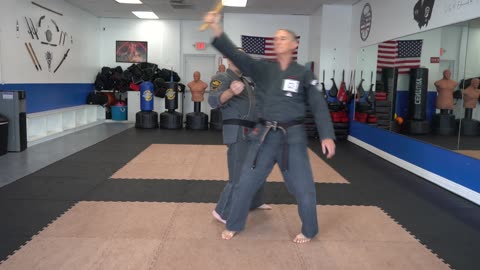 Correcting common errors executing the American Kenpo technique Brushing the Storm