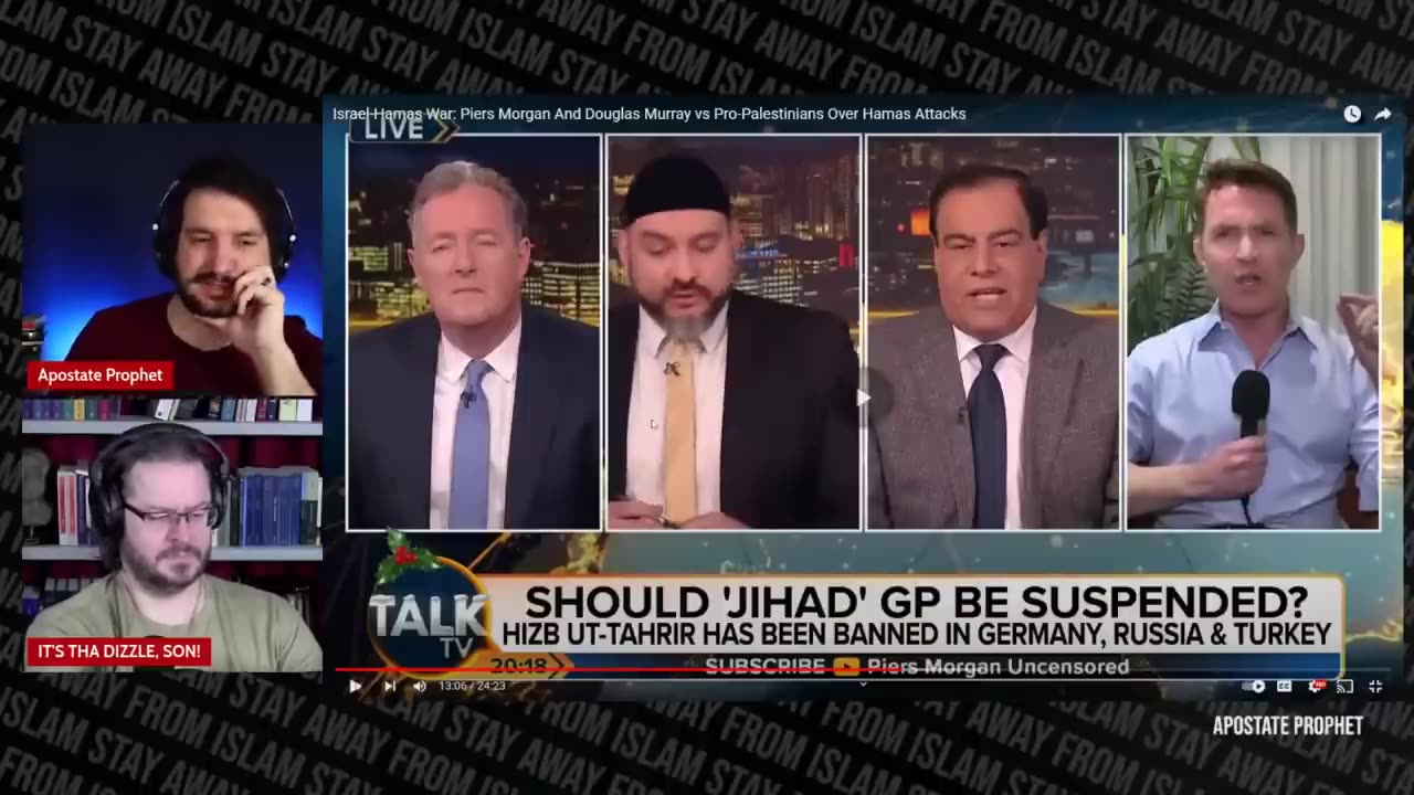 Douglas Murray and Piers Morgan vs Hams Apologists | Apostate Prophet | David Wood