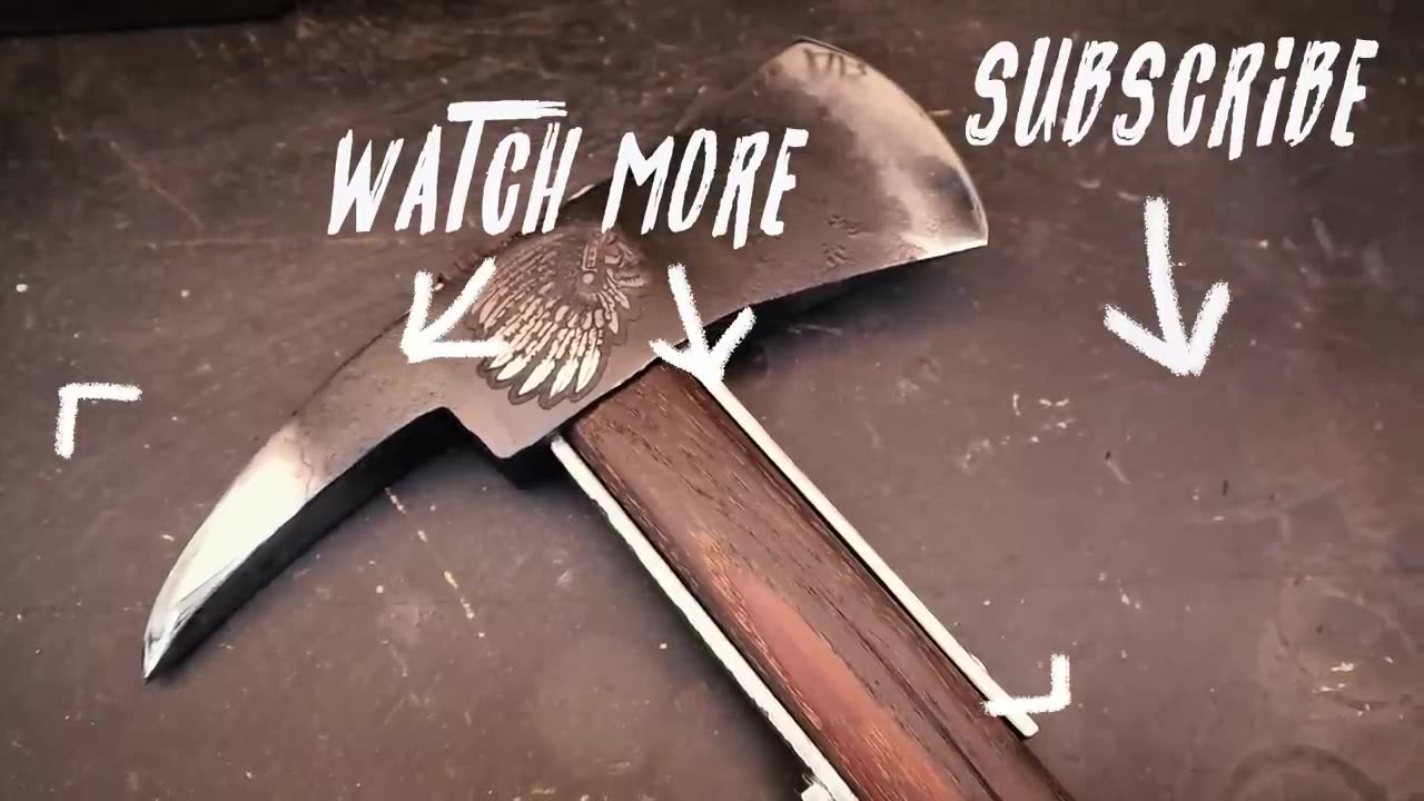Firefighter Axe Restoration --- AF invention