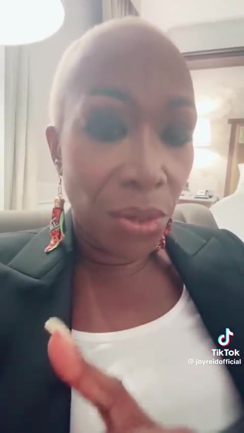 Joy Reid blames Biden withdrawal on white people.