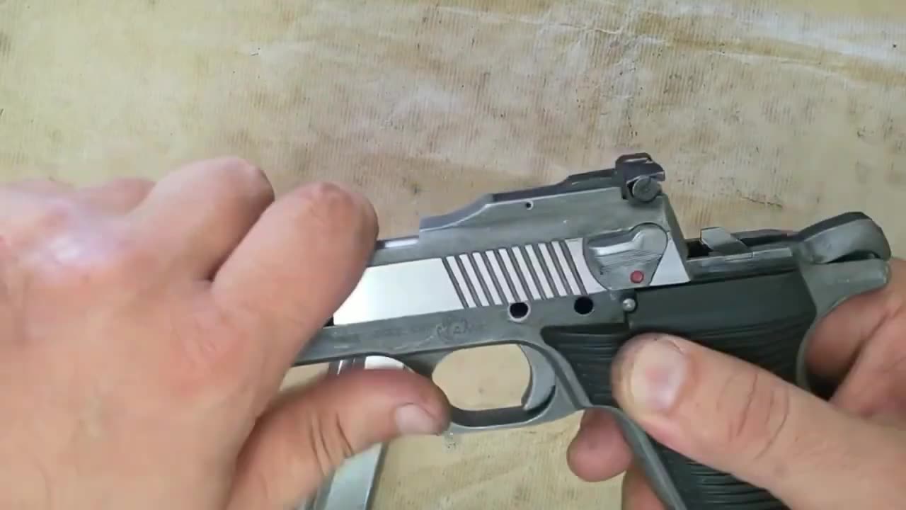 How to Disassemble the AMT Automag II, .22 Magnum (.22 WMR)