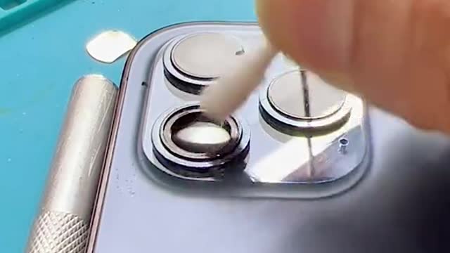 Have you learned how to replacement the rear camera glass of the iPhone?😁