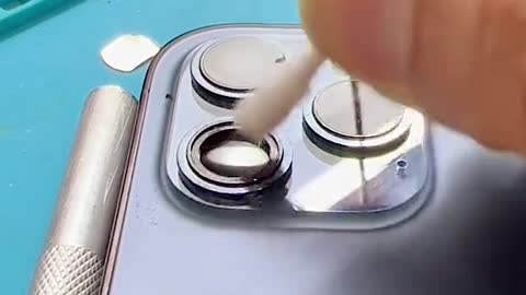 Have you learned how to replacement the rear camera glass of the iPhone?😁