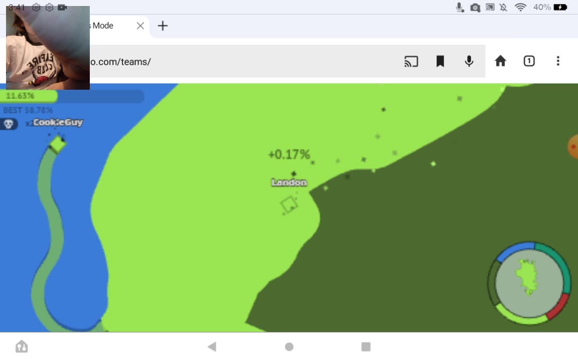 Paper Rumble Game Paper.io 2 Teams mode