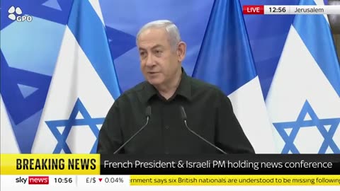 Israeli PM Benjamin Netanyahu describes the conflict