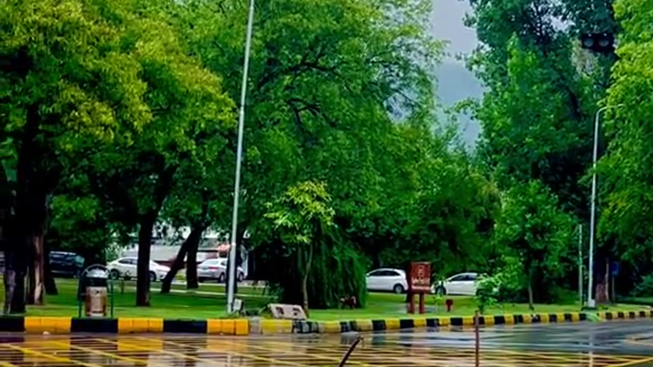 Riany day in islamabad