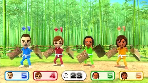 All sports mini game II difficulty level