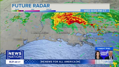 Brace for Impact: Hurricane Francine Targets Louisiana & Texas