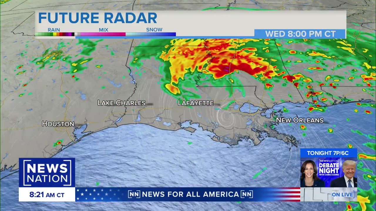 Brace for Impact: Hurricane Francine Targets Louisiana & Texas
