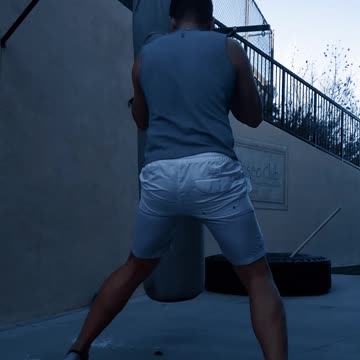 Heavy bag work - Best Decompression Therapy #Shorts