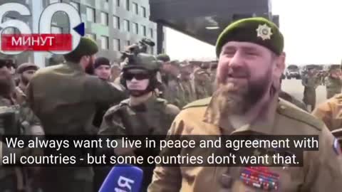 Kadyrov - world's most sanctioned man - says 70,000 Chechens are ready to go to Ukraine