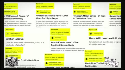 Harris Campaign Caught Planting THOUSANDS Of Fake News Stories & Publishing Fake Polls