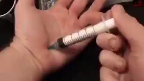 가짜 주사기 영상