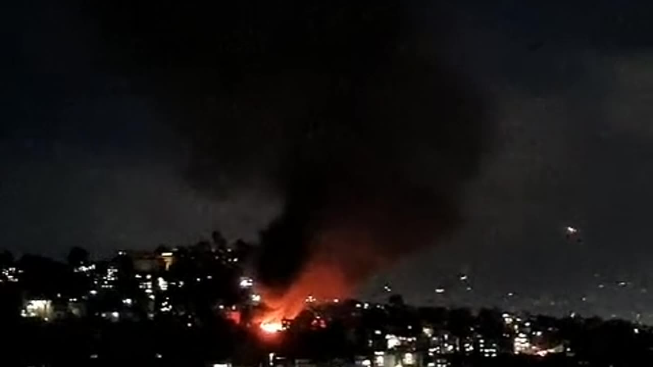 NIMS TREKKING OFFICE ON FIRE