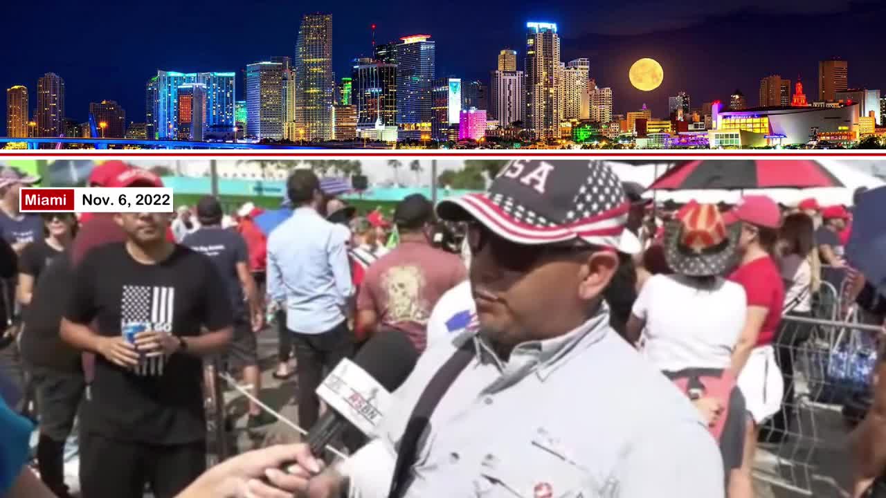 Latinos for Trump in Miami saved Desantis 11/6/2022