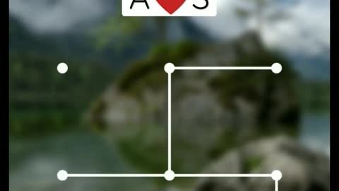 A LOVES S MOBILE UNLOCK PATTERN
