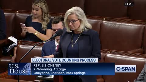 Rep. Liz Cheney Delivers Remarks On The Presidential Election Reform Act | September 21, 2022