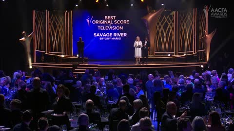 Bryony Marks (Savage River) wins Best Original Score in Television _ 2022 AACTA Awards