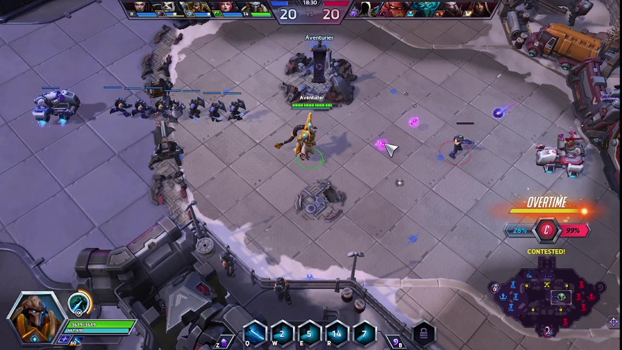 August 30 Heroes of the storm Gameplay as Jaina Proudmore v 6