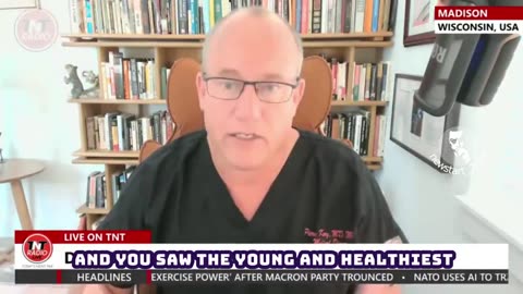 Dr. Pierre Kory: "If you look at the life insurance data, we have never seen excess ...deaths