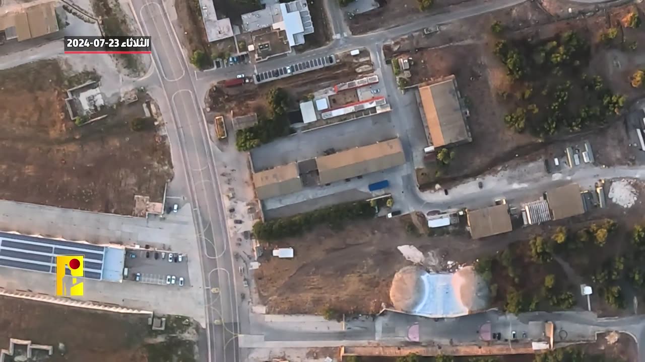 Hezbollah in another disturbing document: the "Hodhud" UAV documented the