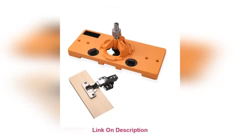 Deal JIGHOLE 35mm Concealed Hinge Jig Kit Woodworki