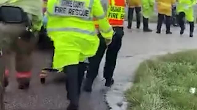 HURRICANE IAN: FIRSTRESPONDERS RUSH TORESCUE PEOPLE TRAPPED